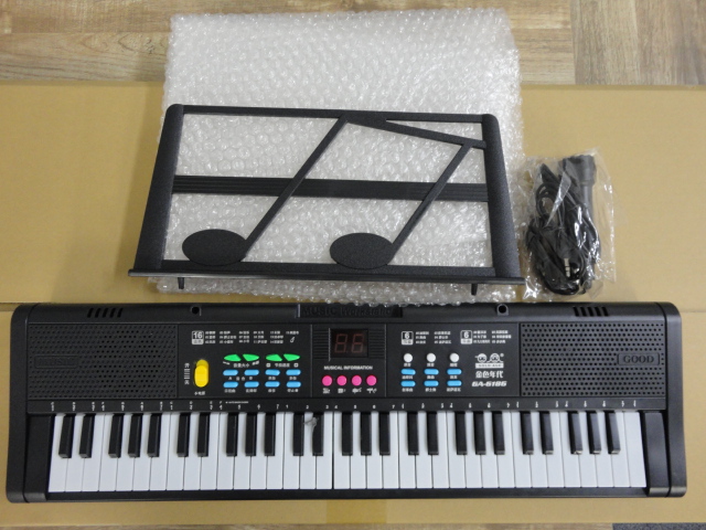 電子ピアノの梱包