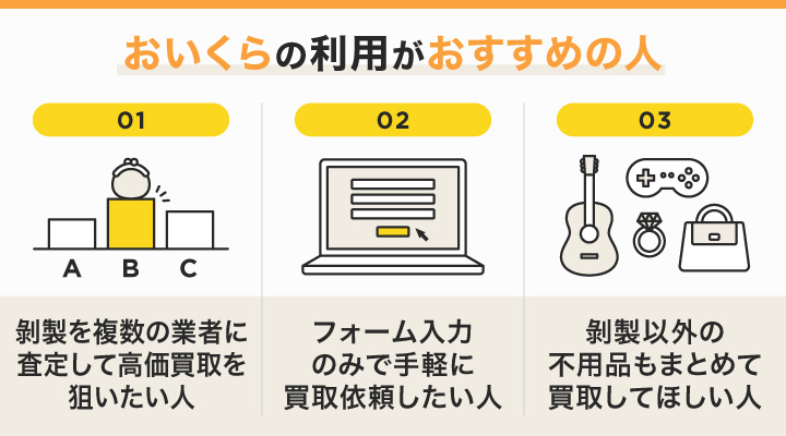 剝製買取におけるおいくらの利用がおすすめの人の画像